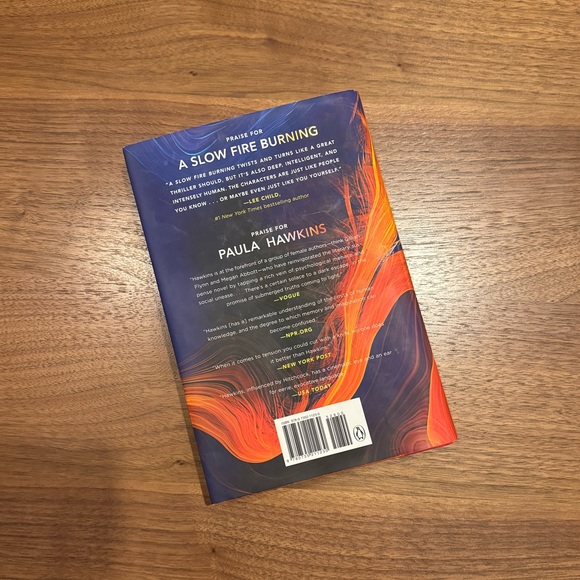 Paula Hawkins A Slow Fire Burning Gripping Thriller Hardcover Book Like New - Picture 6 of 7